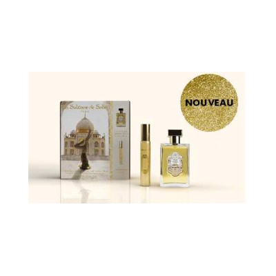 Coffret Parfum Vapo Voyage sur la Route du Taj Palace - Musc Encens Rose