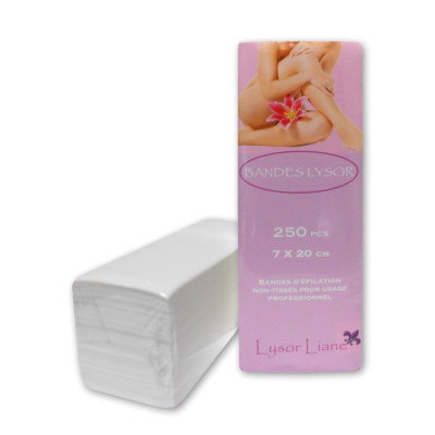 Bande épilation mousseline non tissée par 250 Bande épilation mousseline non tissée par 250