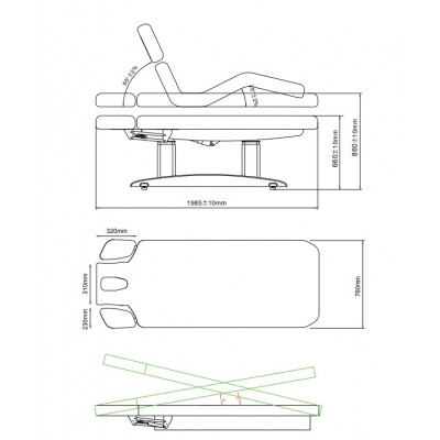 Table de soins TROCH