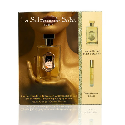 Coffret Parfum/Vaporisateur Voyage sur la route des délices - Fleur d'Oranger Coffret Parfum/Vaporisateur Voyage sur la route des délices - Fleur d'Oranger