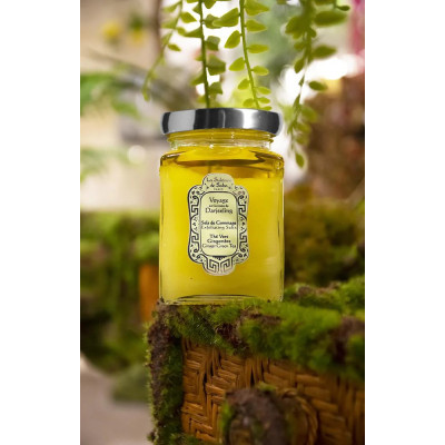 Sel de gommage thé vert gingembre 300g Sel de gommage thé vert gingembre 300g