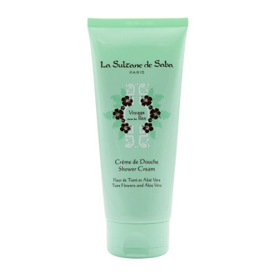 Crème de douche Fleur de Tiaré et Aloé Vera 200ml Crème de douche Fleur de Tiaré et Aloé Vera 200ml