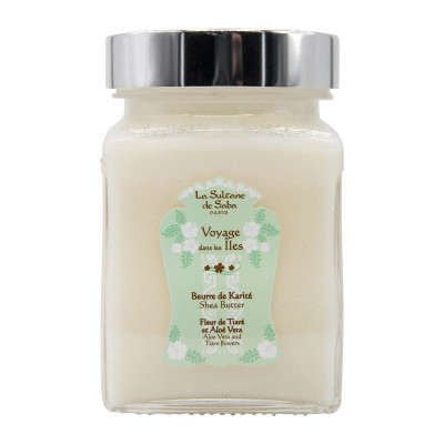 Beurre de Karité fleur de tiaré 300ml Beurre de Karité fleur de tiaré 300ml