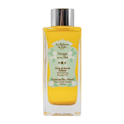 Huile de Beauté Pailletée karité des îles 100ml Huile de Beauté Pailletée karité des îles 100ml