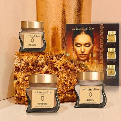 Coffret soins du visage sublimant à l'or Coffret soins du visage sublimant à l'or