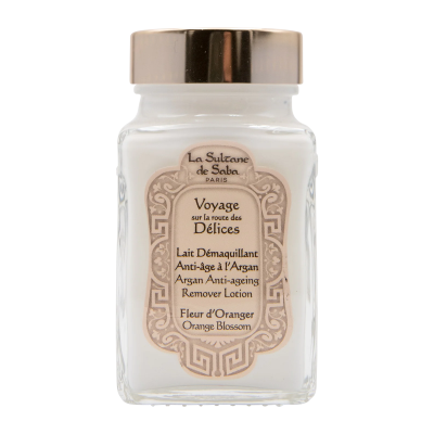 Lait Démaquillant à l'argan fleur d'oranger 100ml Lait Démaquillant à l'argan fleur d'oranger 100ml