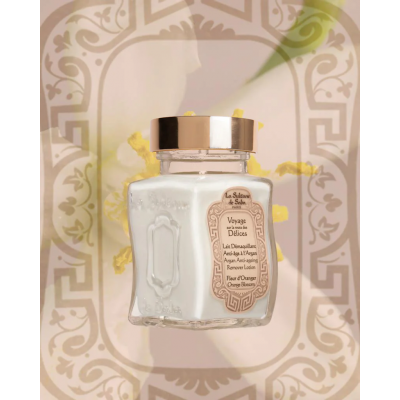 Lait Démaquillant à l'argan fleur d'oranger 100ml Lait Démaquillant à l'argan fleur d'oranger 100ml