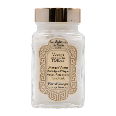 Masque à l'Argan et fleur d'oranger 100ml Masque à l'Argan et fleur d'oranger 100ml