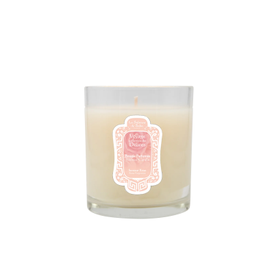 Bougie d'ambiance 165g - Rose
