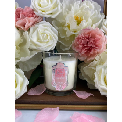 Bougie d'ambiance 165g - Rose