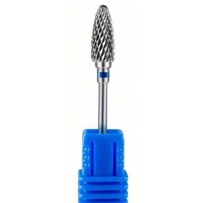 Fraise Ovale Bleu Metal - Rugueuse Fraise Ovale Bleu Metal - Rugueuse