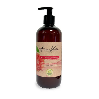 Lait Démaquillant Goyave Rose 500ml Lait Démaquillant Goyave Rose 500ml