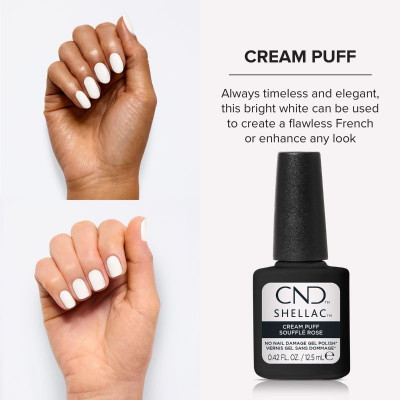 CND Shellac - Cream Puff...